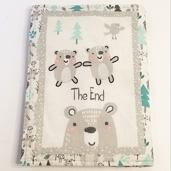 Rene Rofe 'Walk in the Woods' Cloth/Fabric Picture Book- 10 pages - Picture 6 of 6